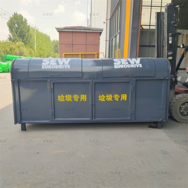 一个8方垃圾箱发往天津
